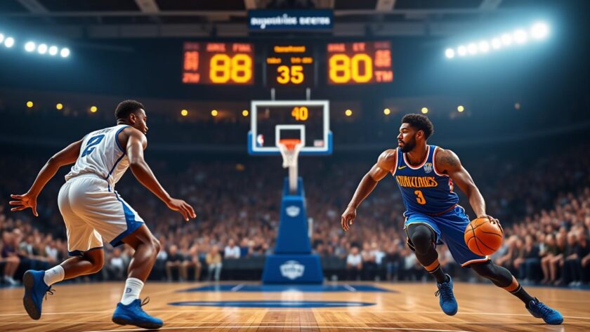 découvrez la durée réelle d'un match de basket, au-delà du chronomètre officiel, incluant les pauses, arrêts de jeu et prolongations.