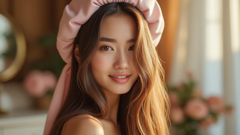 découvrez les bienfaits du bonnet en soie pour protéger vos cheveux, prévenir la casse et maintenir une chevelure douce, brillante et en pleine santé.