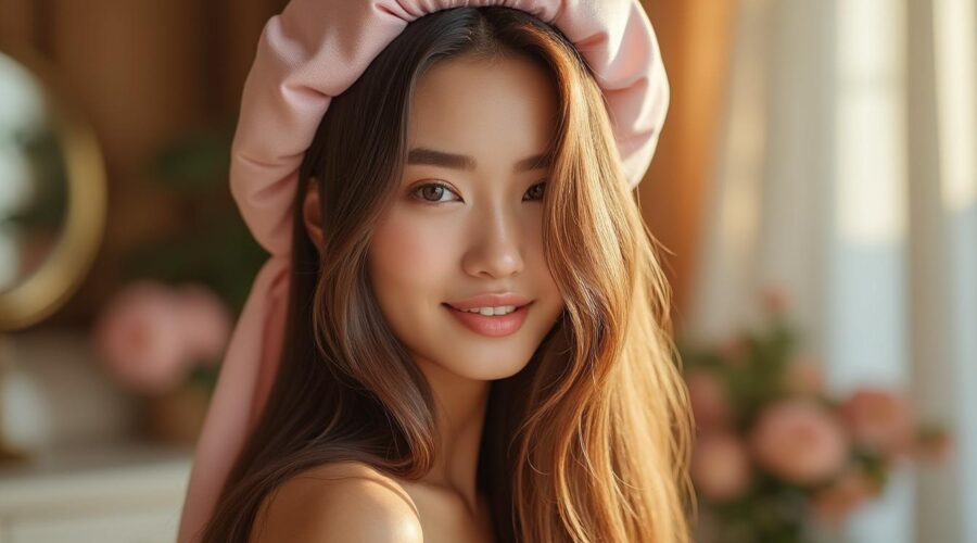découvrez les bienfaits du bonnet en soie pour protéger vos cheveux, prévenir la casse et maintenir une chevelure douce, brillante et en pleine santé.