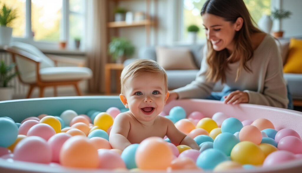 découvrez les bienfaits d’une piscine à balles pour votre bébé en 2025 : éveil sensoriel, motricité et moments de jeu en toute sécurité.