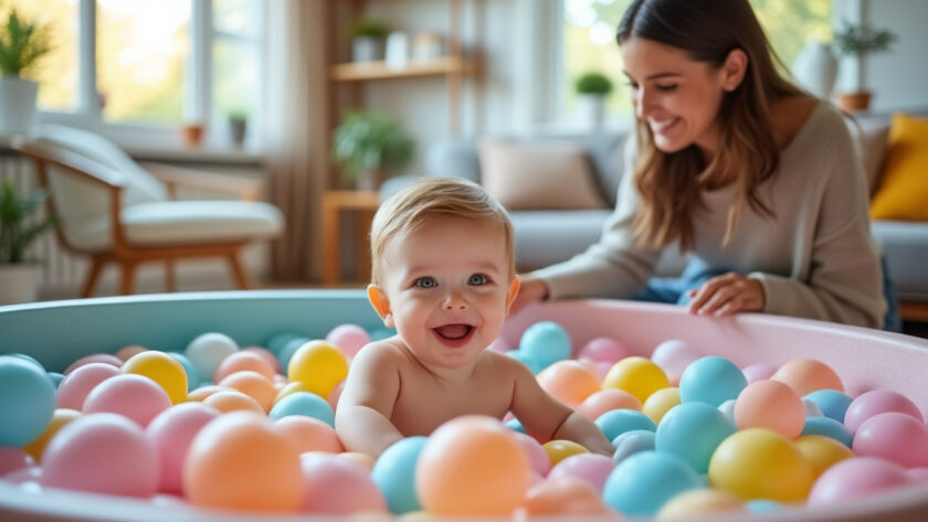 découvrez les bienfaits d’une piscine à balles pour votre bébé en 2025 : éveil sensoriel, motricité et moments de jeu en toute sécurité.